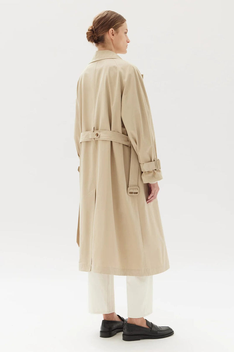 Assembly Label | Alessandra Trench Coat - Tan – Arbory Store