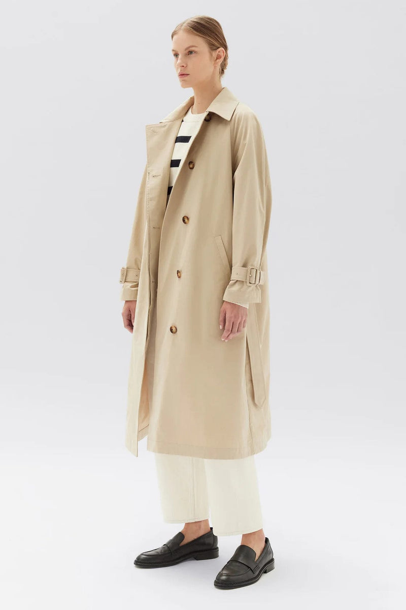 Assembly Label | Alessandra Trench Coat - Tan – Arbory Store