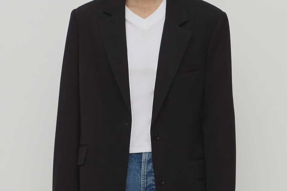 Assembly Label Coats - Wool Anika Wool Blazer - Black