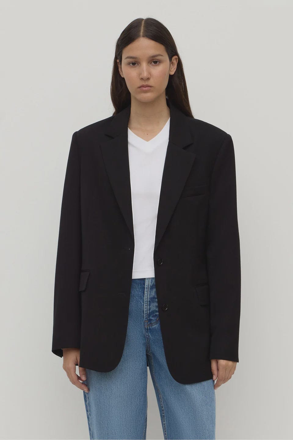 Assembly Label Coats - Wool Anika Wool Blazer - Black