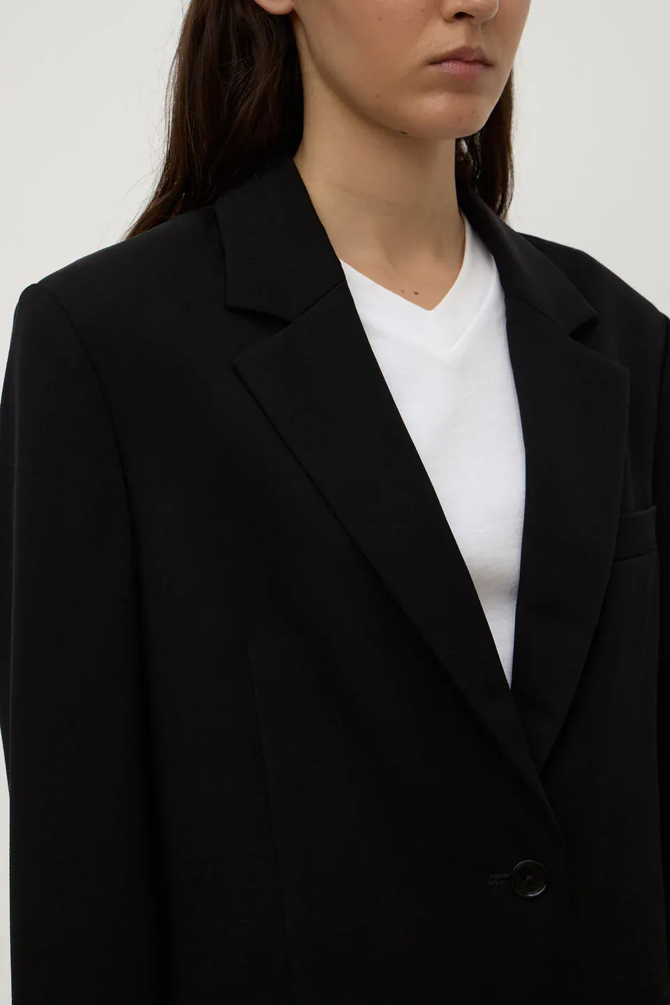 Assembly Label Coats - Wool Anika Wool Blazer - Black