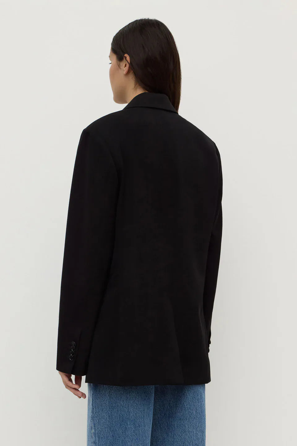 Assembly Label Coats - Wool Anika Wool Blazer - Black