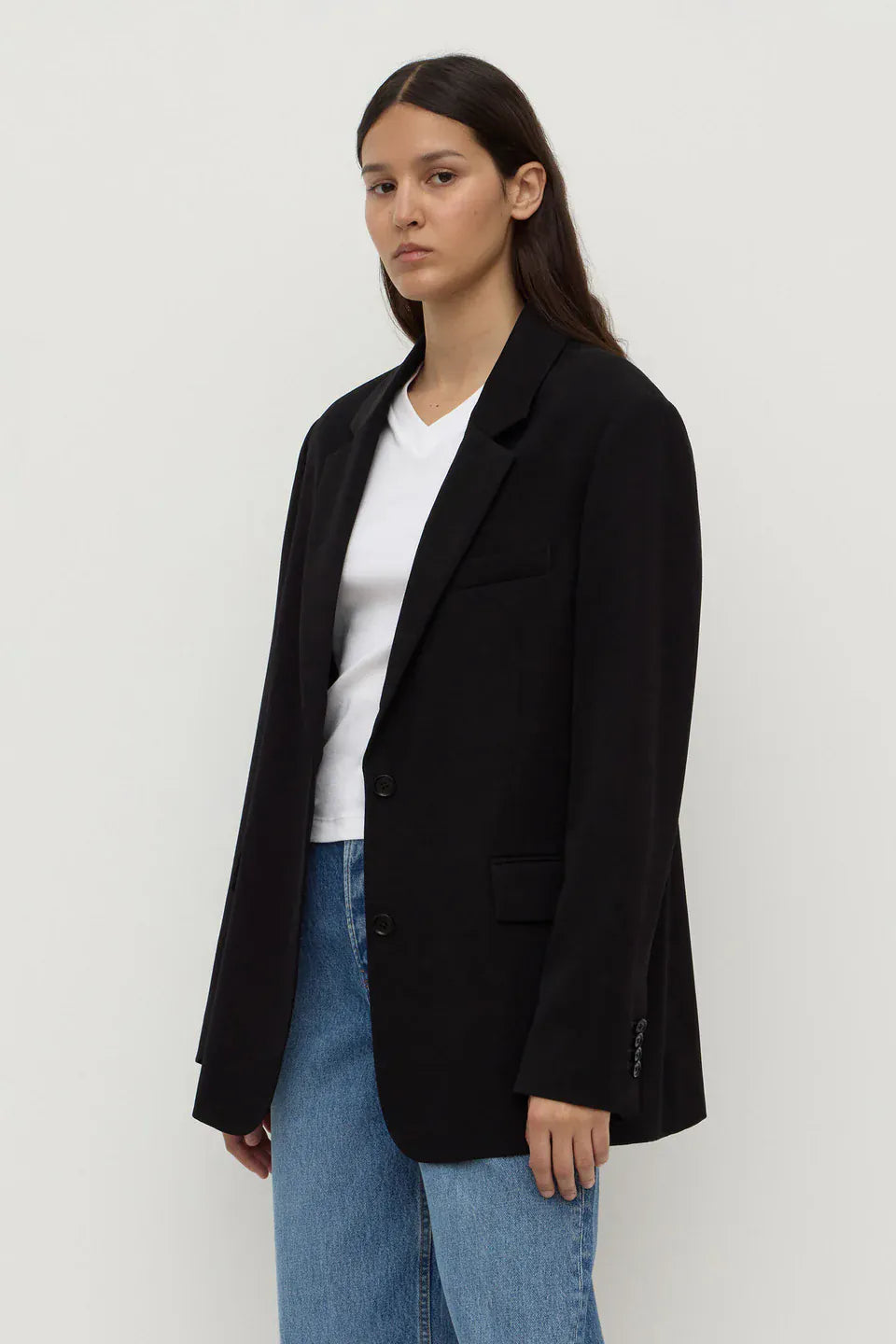Assembly Label Coats - Wool Anika Wool Blazer - Black