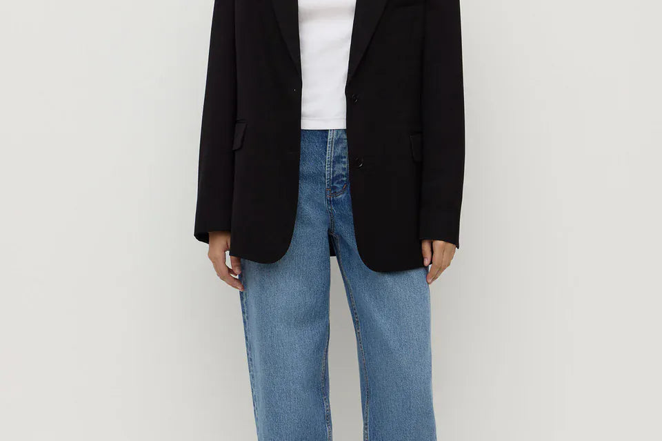 Assembly Label Coats - Wool Anika Wool Blazer - Black