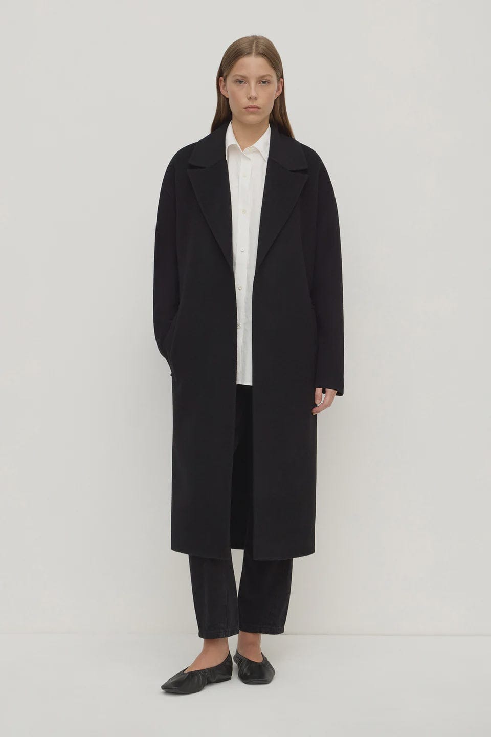 Assembly Label Coats - Wool Ivy Wool Coat - Black
