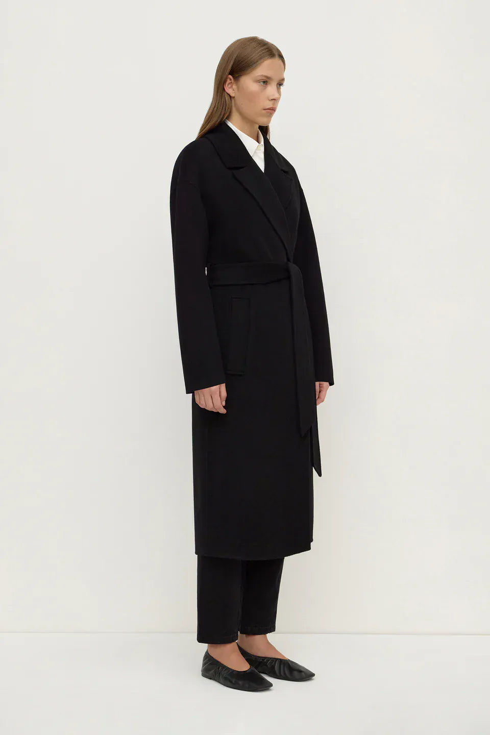 Assembly Label Coats - Wool Ivy Wool Coat - Black