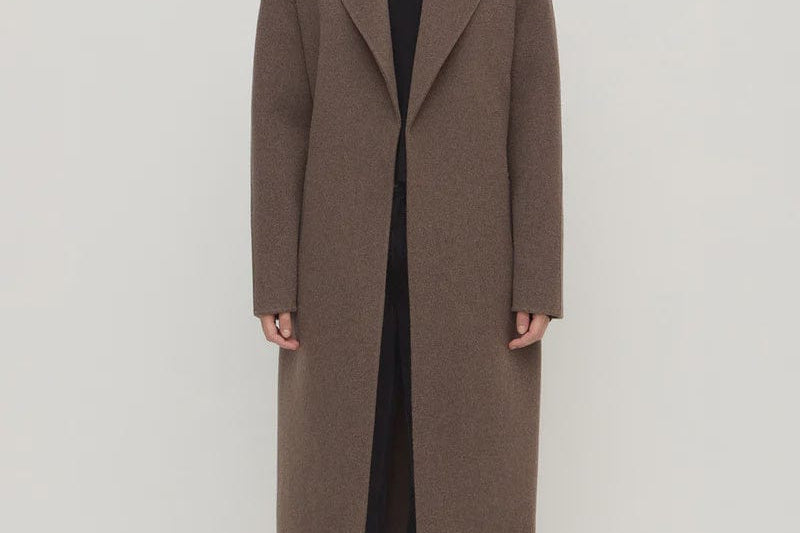 Assembly Label Coats - Wool Ivy Wool Coat - Cocoa Marle