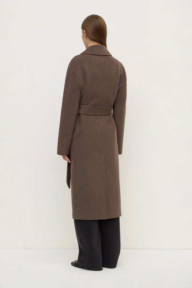 Assembly Label Coats - Wool Ivy Wool Coat - Cocoa Marle