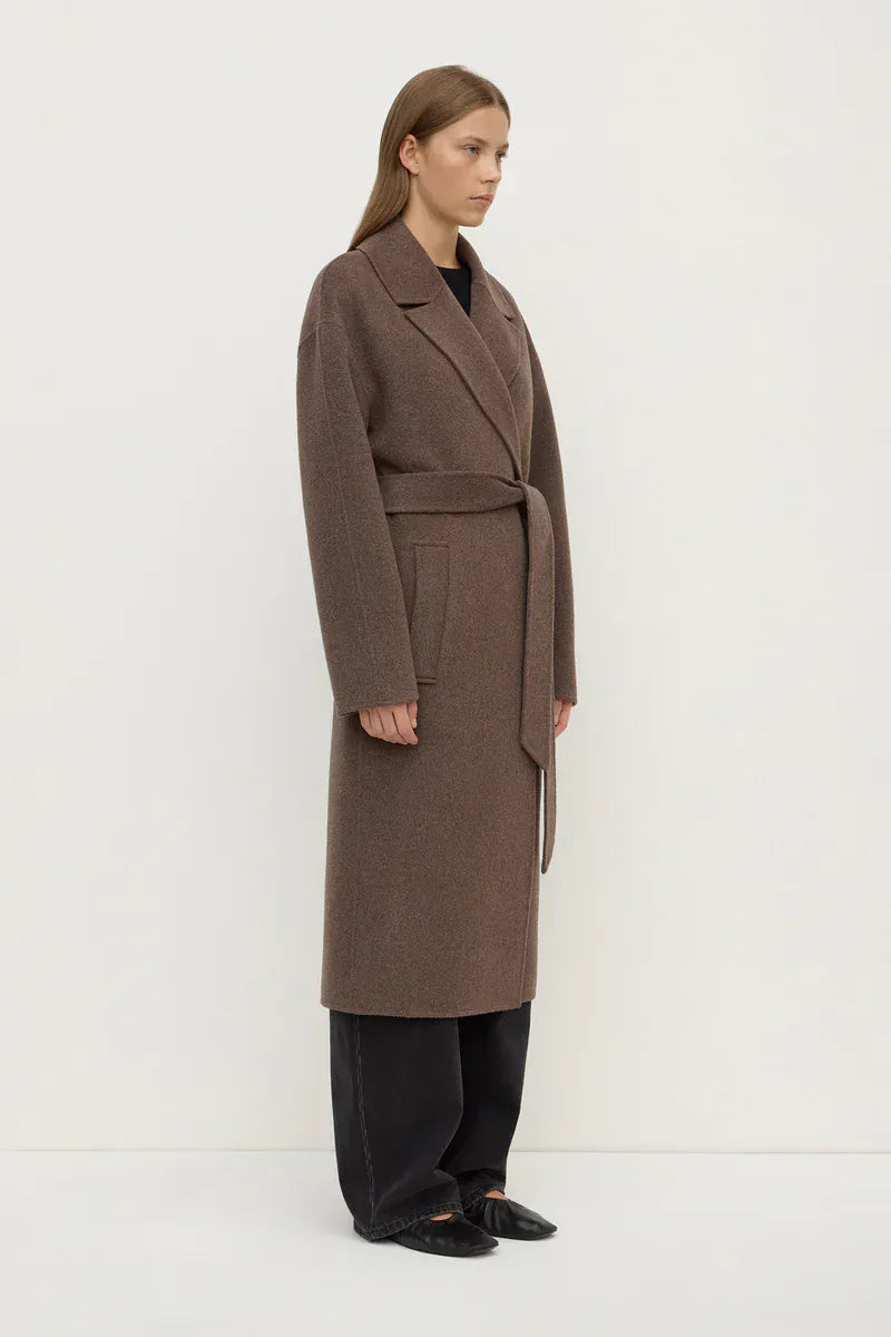 Assembly Label Coats - Wool Ivy Wool Coat - Cocoa Marle