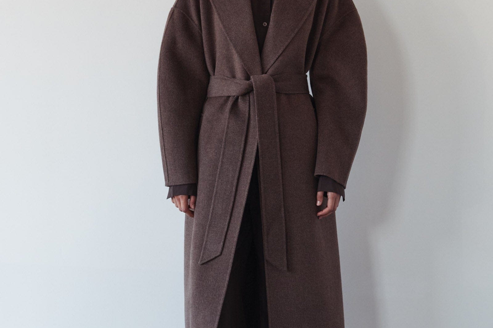 Assembly Label Coats - Wool Ivy Wool Coat - Ganache