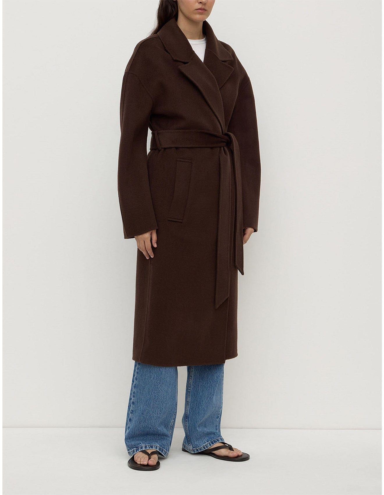 Assembly Label Coats - Wool Ivy Wool Coat - Ganache
