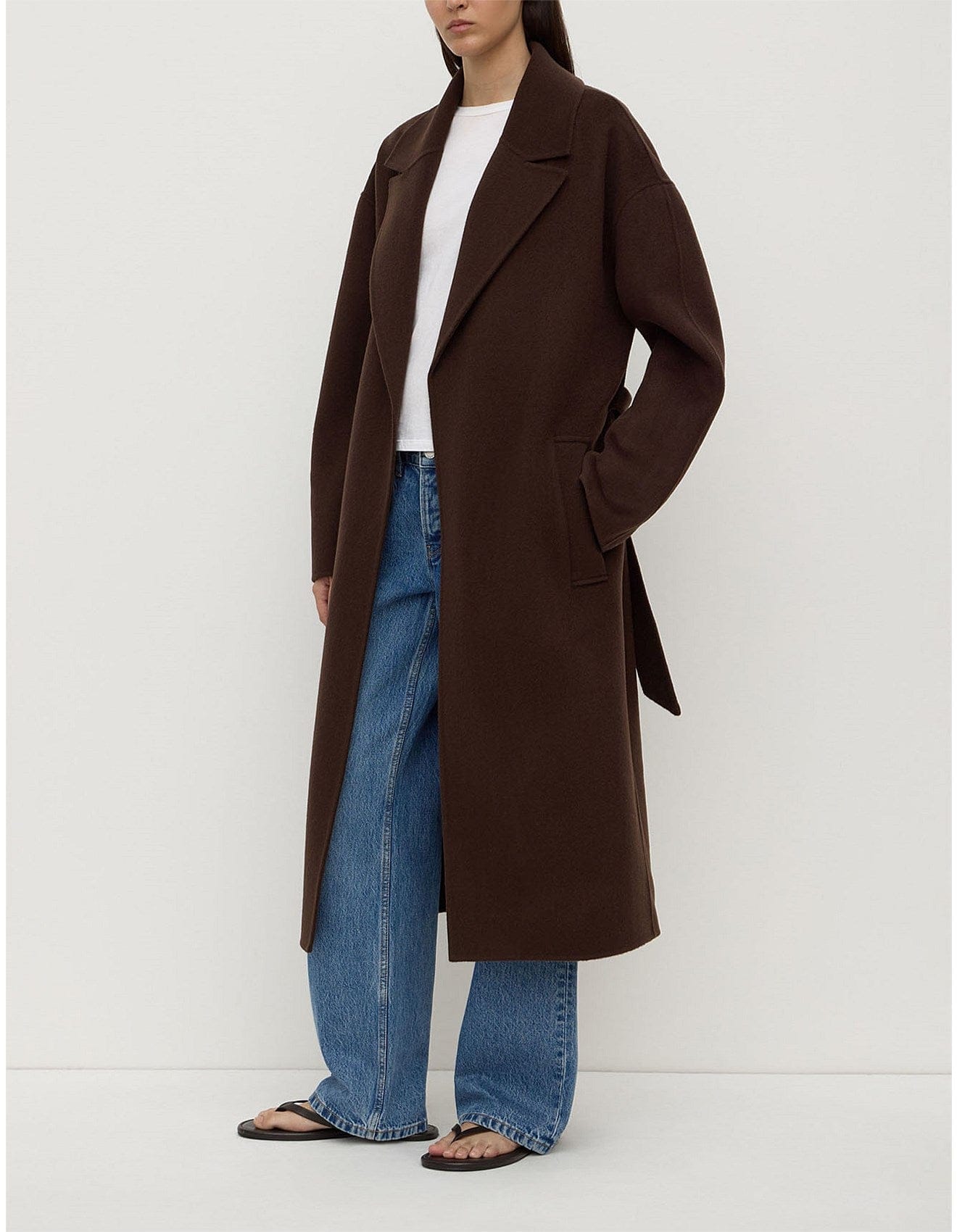 Assembly Label Coats - Wool Ivy Wool Coat - Ganache