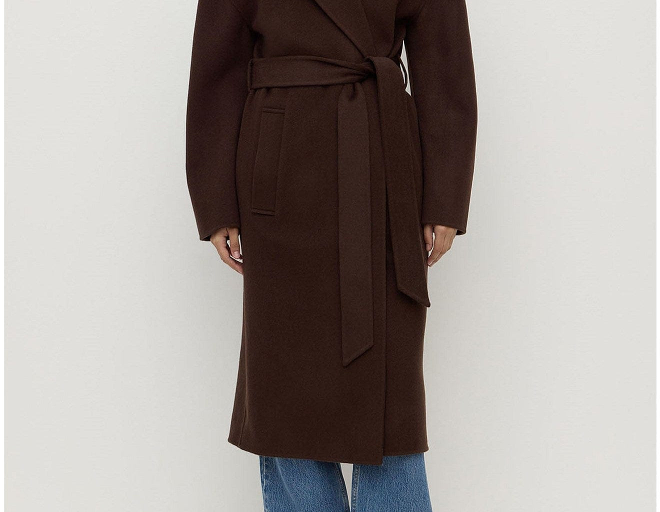 Assembly Label Coats - Wool Ivy Wool Coat - Ganache