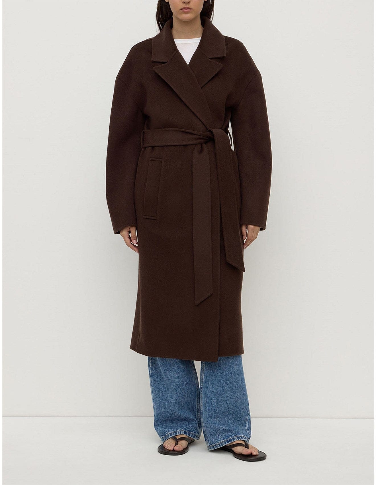 Assembly Label Coats - Wool Ivy Wool Coat - Ganache