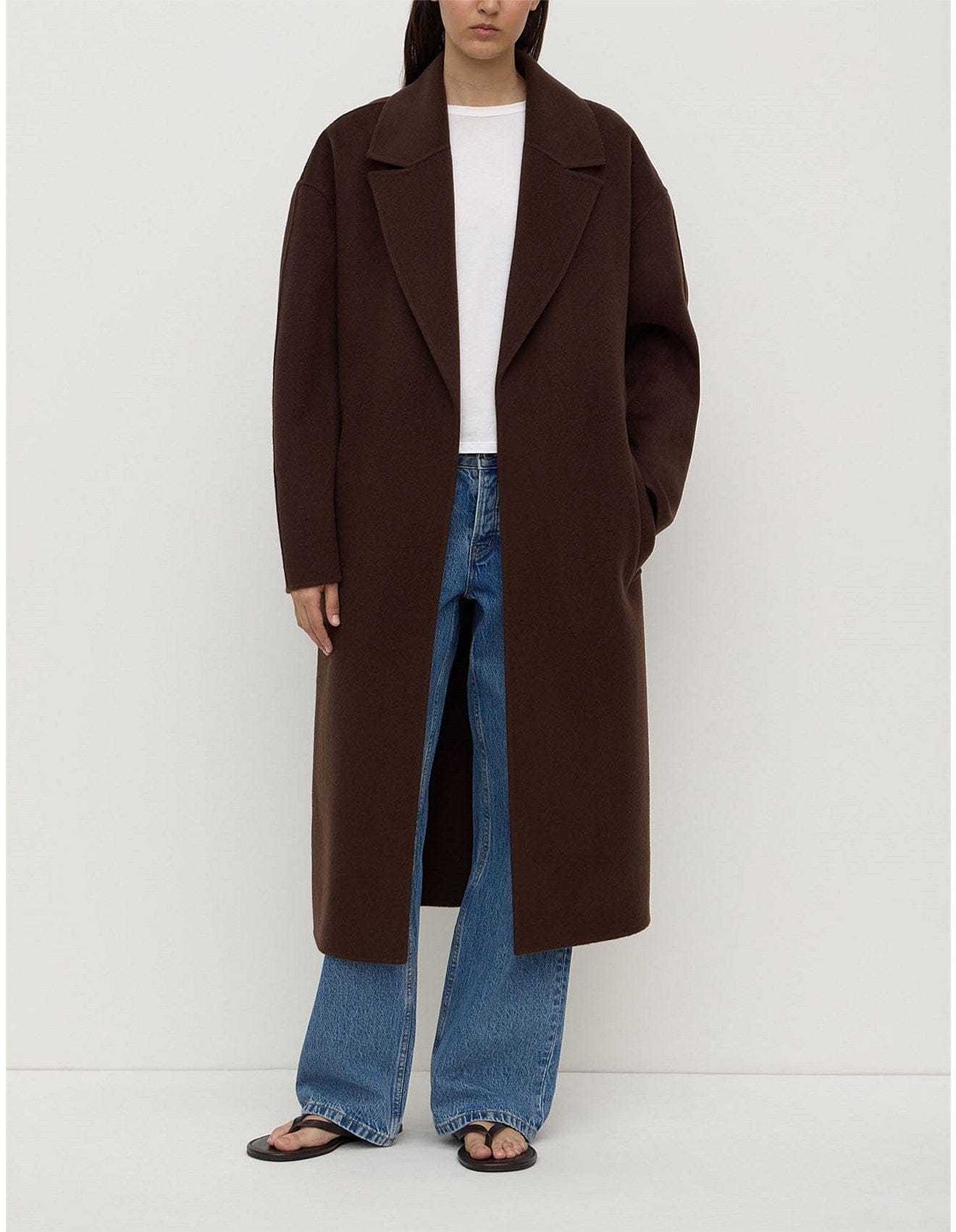 Assembly Label Coats - Wool Ivy Wool Coat - Ganache