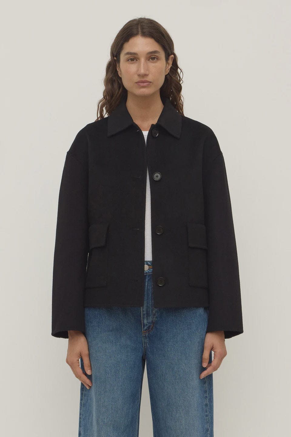 Assembly Label Coats - Wool Mya Wool Jacket - Black