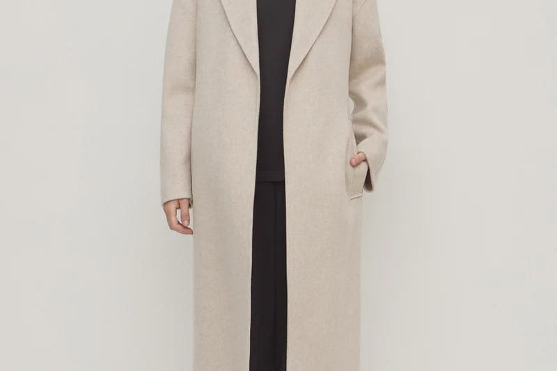 Assembly Label Jackets Ivy Wool Coat - Oat Marle