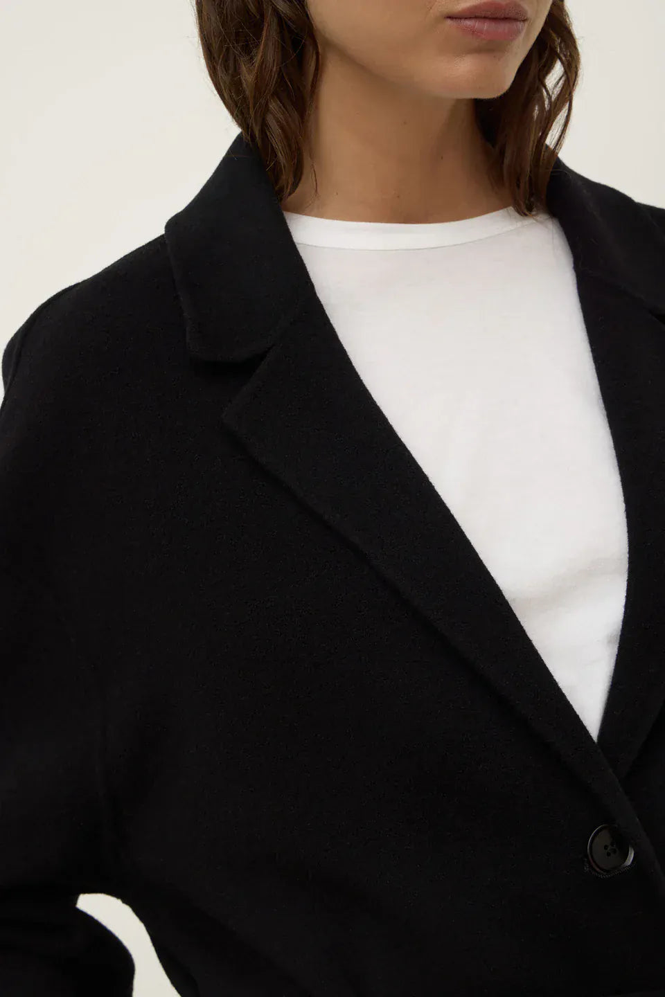 Assembly Label Jackets Jenna Wool Jacket - Black