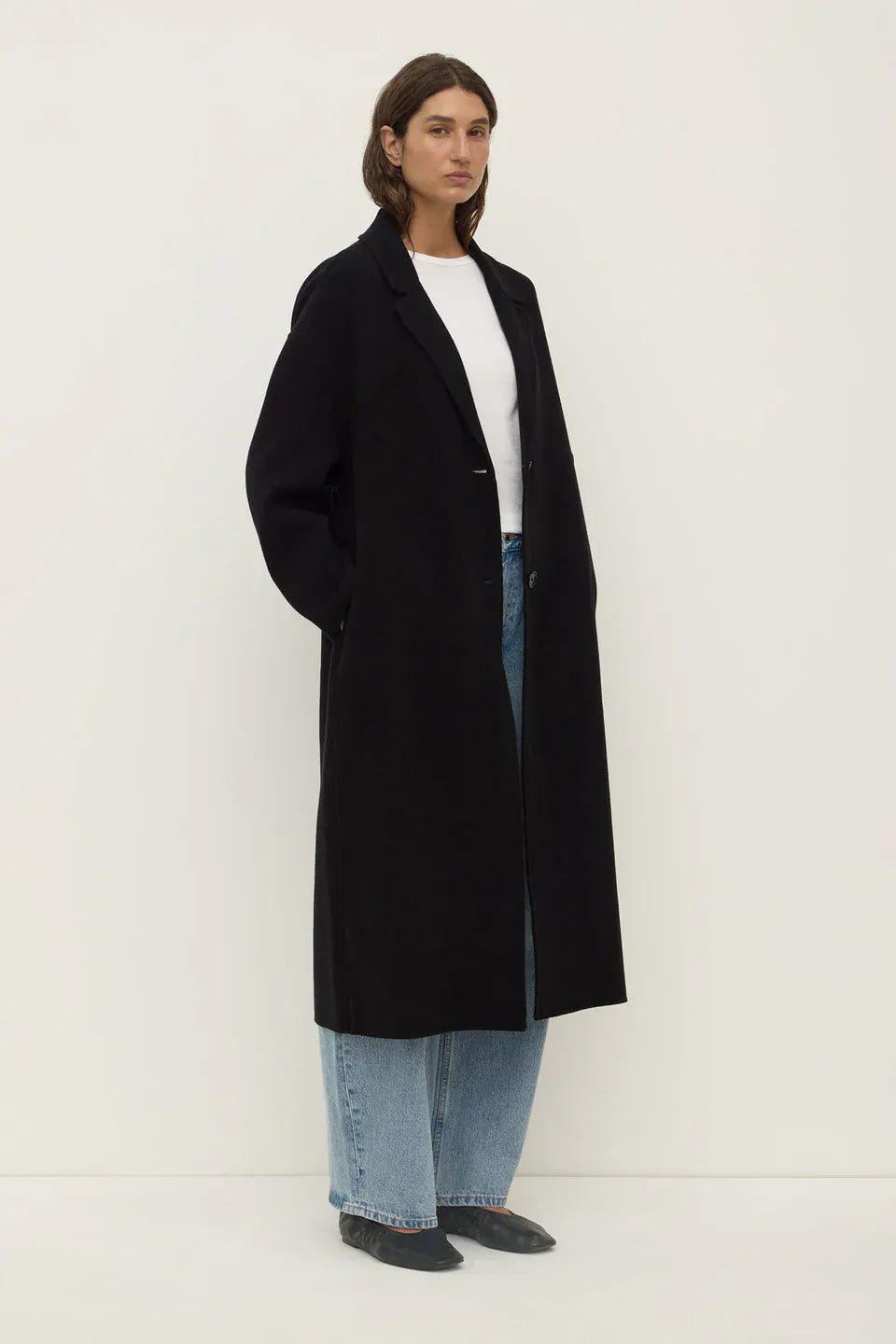 Assembly Label Jackets Jenna Wool Jacket - Black