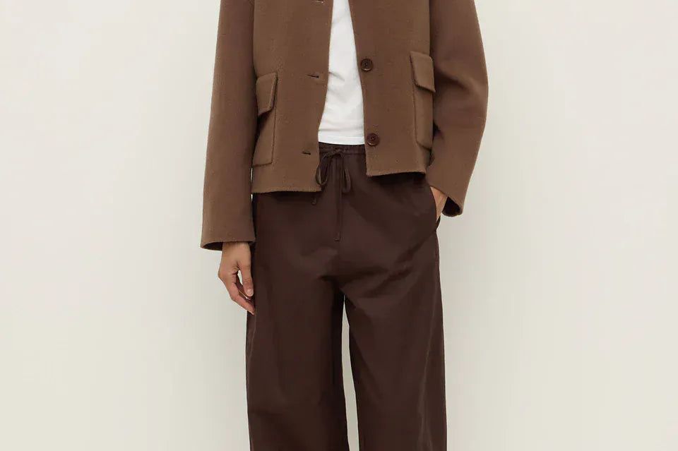 Assembly Label Jackets Mya Wool Jacket - Milk Choc