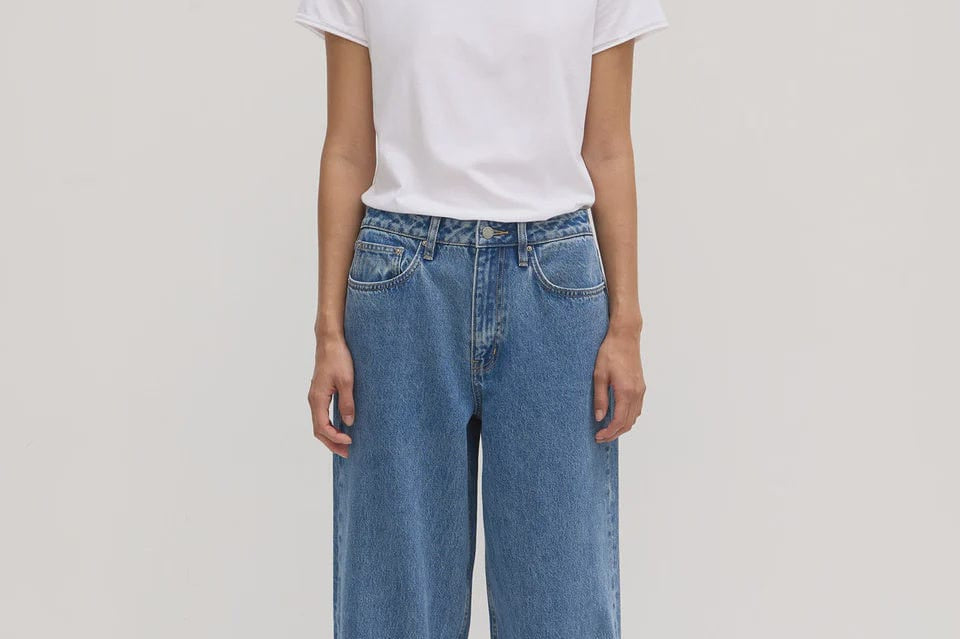 Assembly Label Jeans Assembly Label | Womens Boyfriend Jeans - Dark Stone