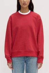 Assembly Label Jumpers Assembly Label | Womens Weekender Fleece Crew - Goji