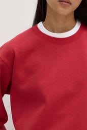 Assembly Label Jumpers Assembly Label | Womens Weekender Fleece Crew - Goji