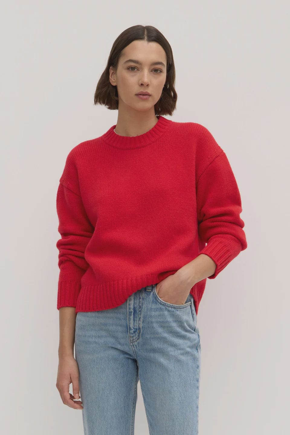 Assembly Label Knits Assembly Label | Beau Merino Knit - Goji