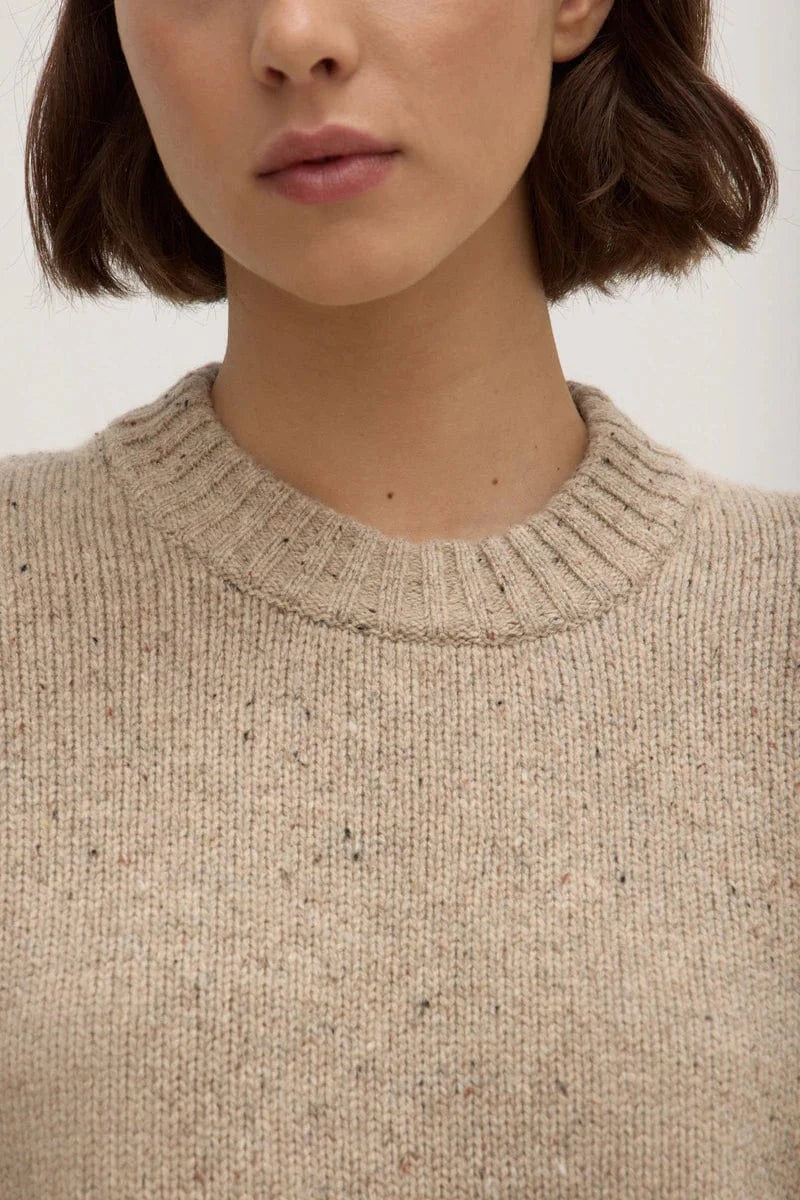 Assembly Label Knits Assembly Label | Beau Merino Knit - Stone Marle