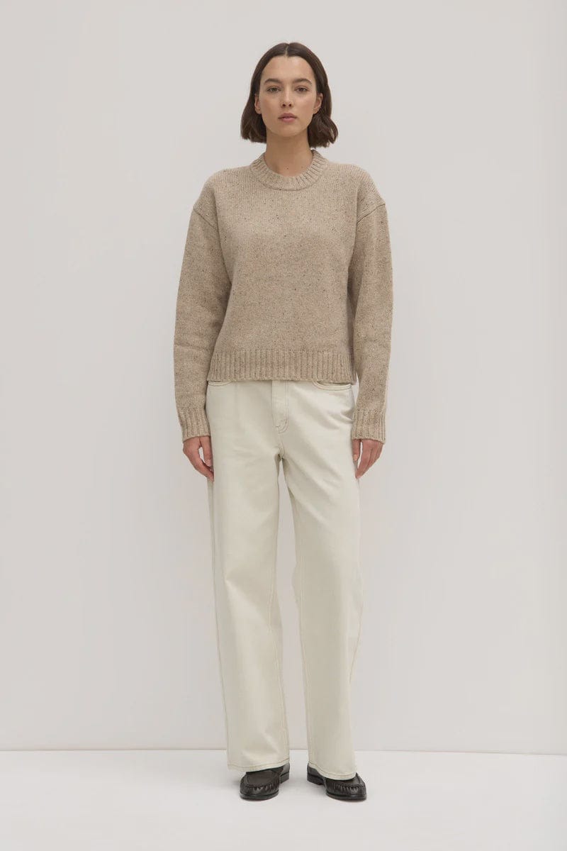 Assembly Label Knits Assembly Label | Beau Merino Knit - Stone Marle