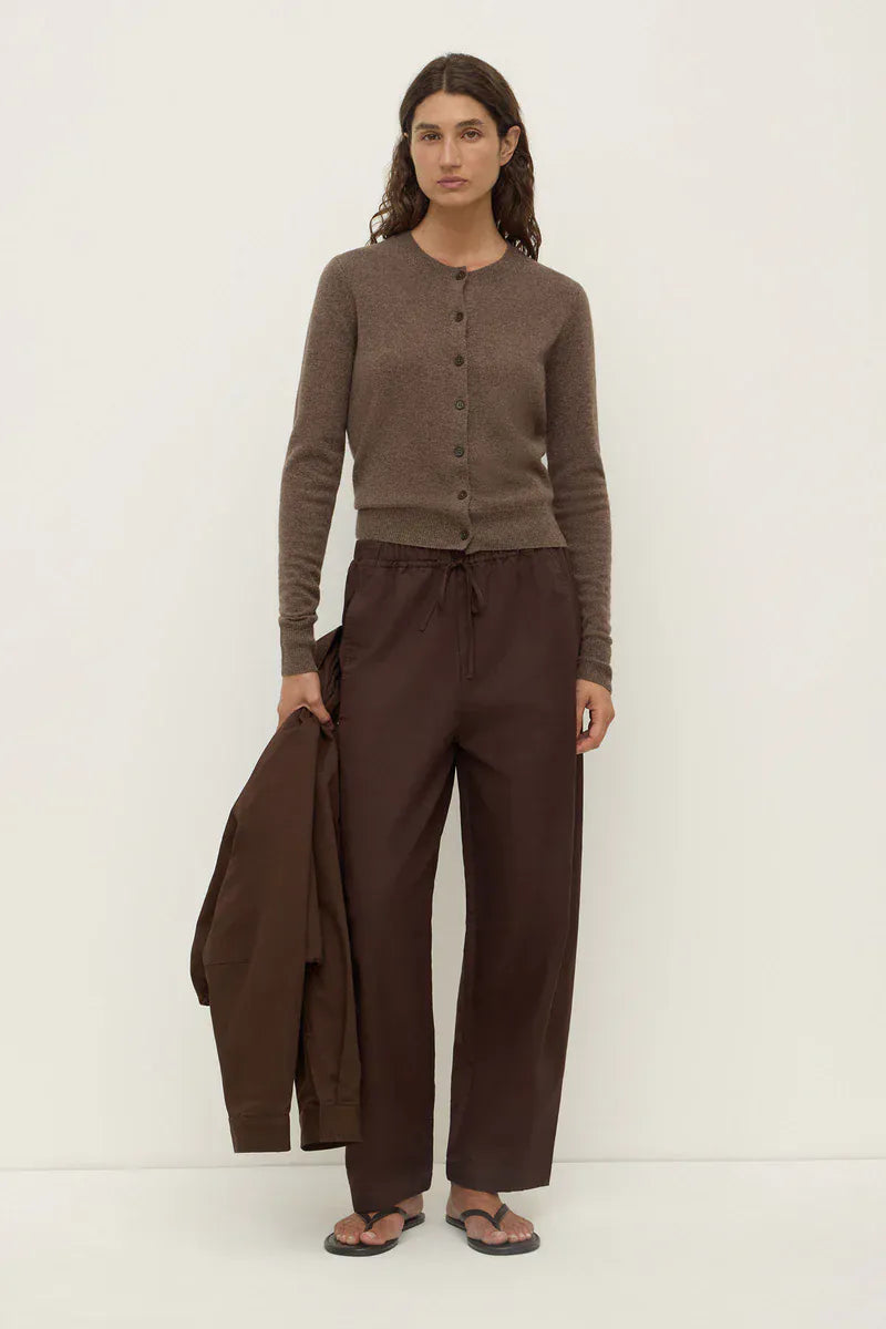 Assembly Label Knits Benny Knit Cardigan - Cocoa Marle