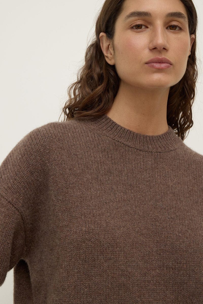 Assembly Label Knits Benny Knit - Cocoa Marle