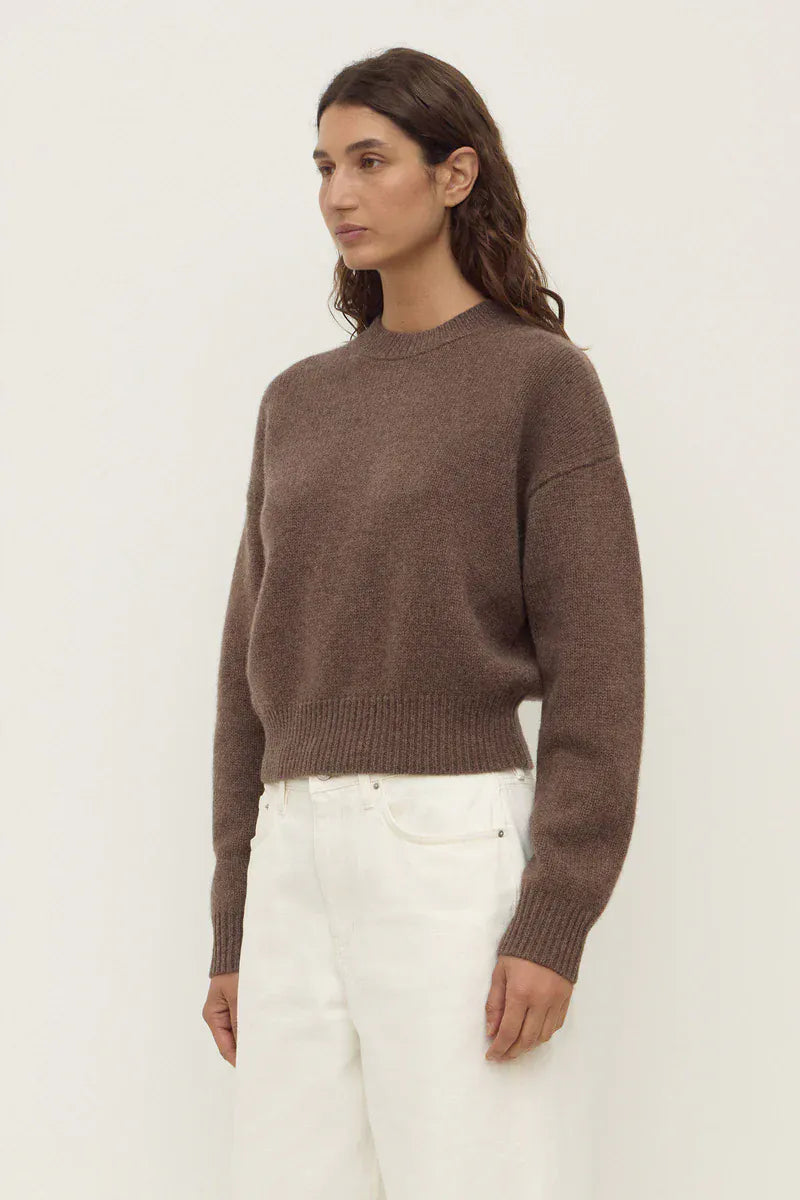 Assembly Label Knits Benny Knit - Cocoa Marle