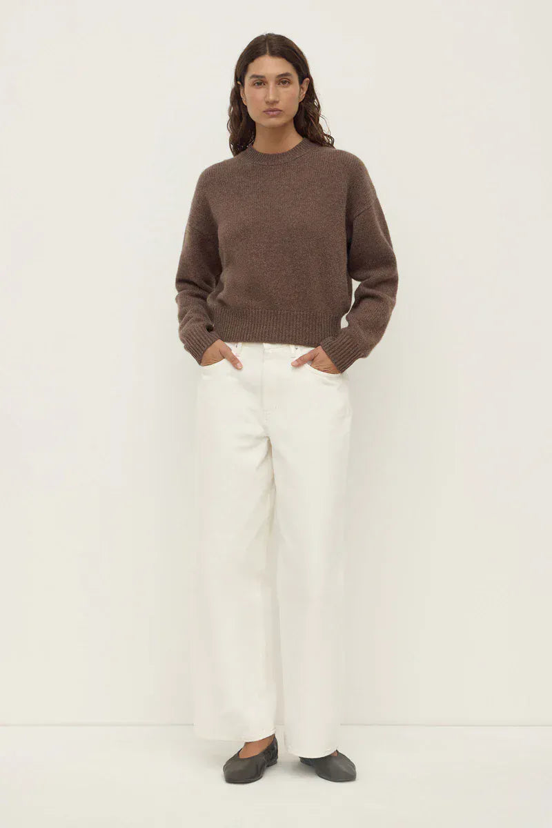 Assembly Label Knits Benny Knit - Cocoa Marle