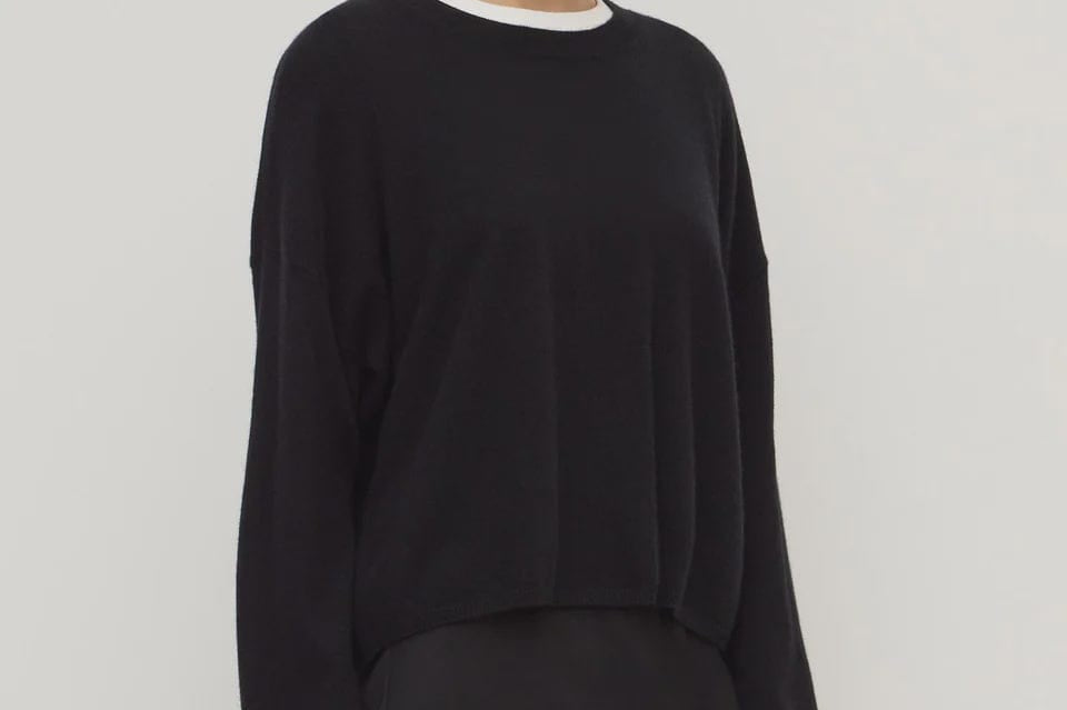 Assembly Label Knits Odelle Cashmere Knit - Black