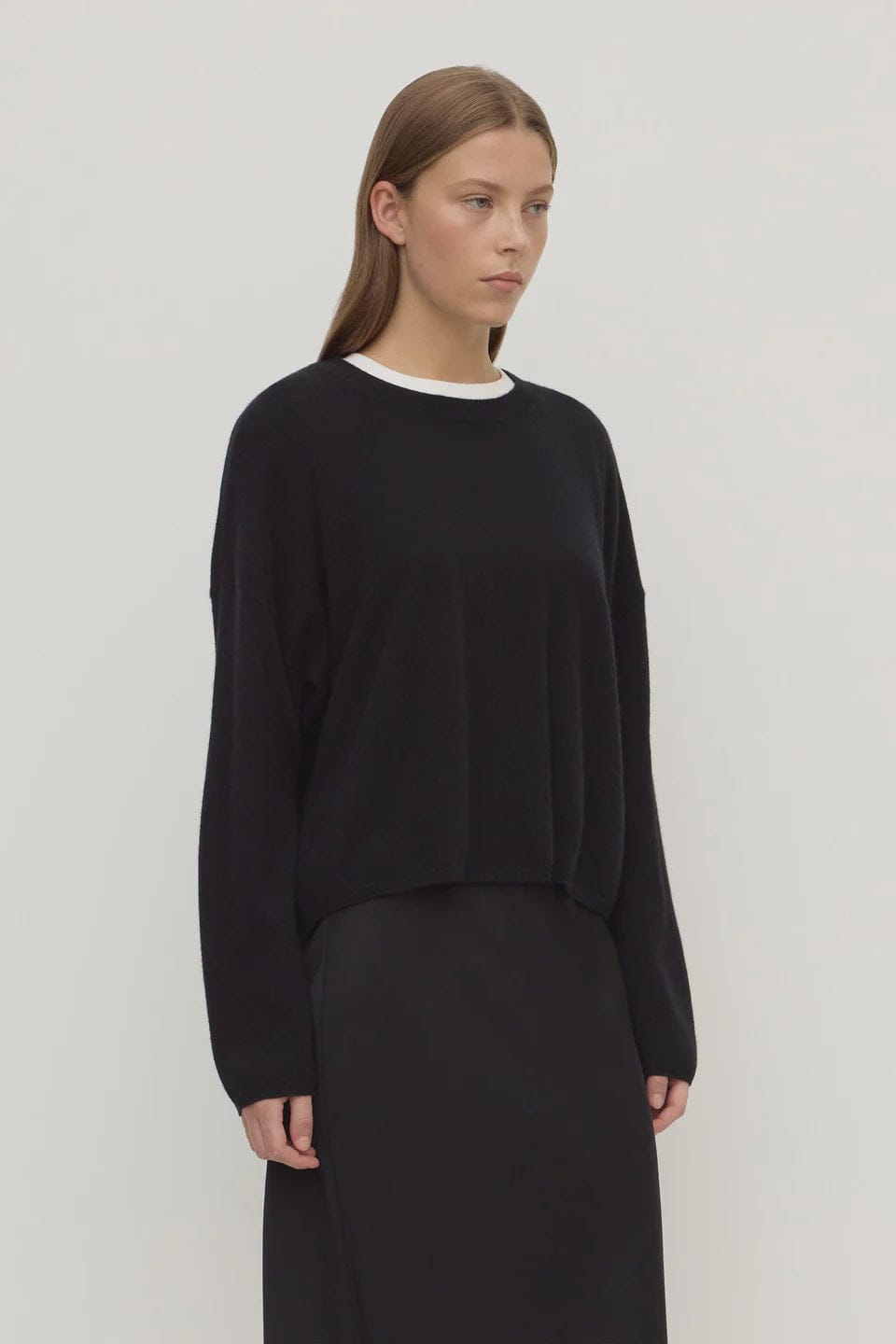 Assembly Label Knits Odelle Cashmere Knit - Black
