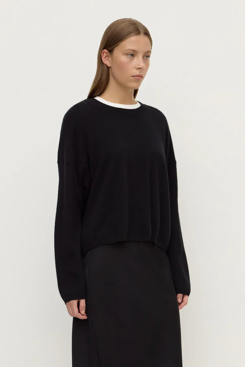 Assembly Label Knits Odelle Cashmere Knit - Black