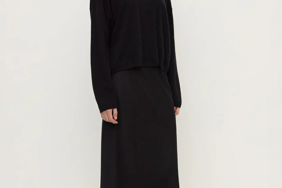 Assembly Label Knits Odelle Cashmere Knit - Black