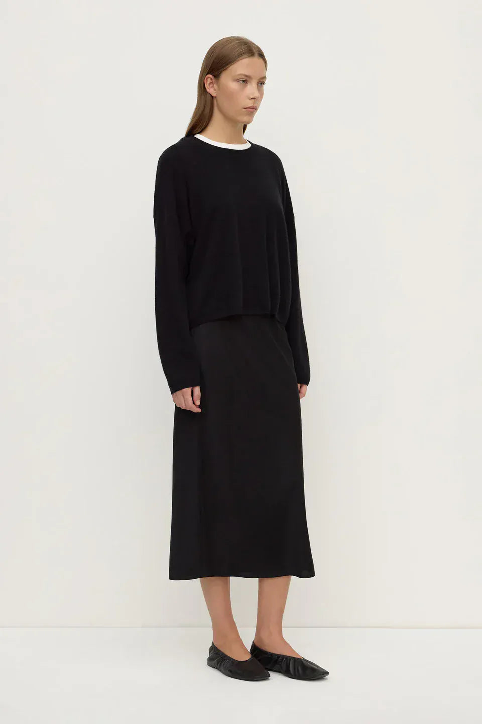 Assembly Label Knits Odelle Cashmere Knit - Black