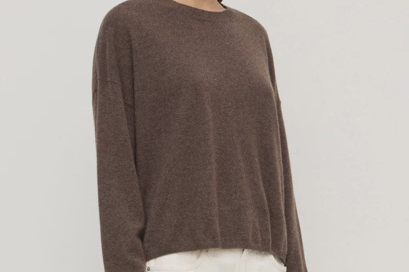 Assembly Label Knits Odelle Cashmere Knit - Ganache Marle