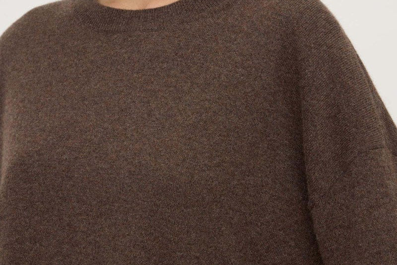 Assembly Label Knits Odelle Cashmere Knit - Ganache Marle