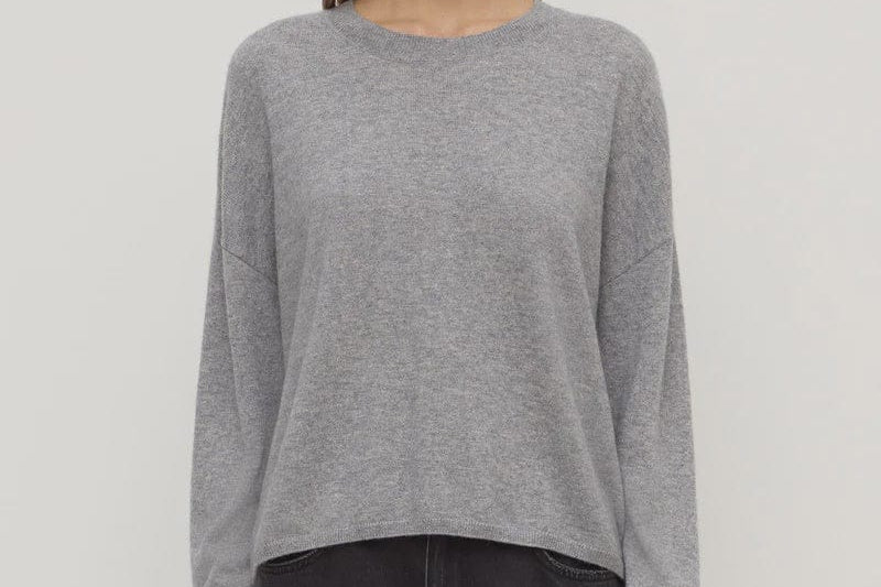 Assembly Label Knits Odelle Cashmere Knit - Grey Marle
