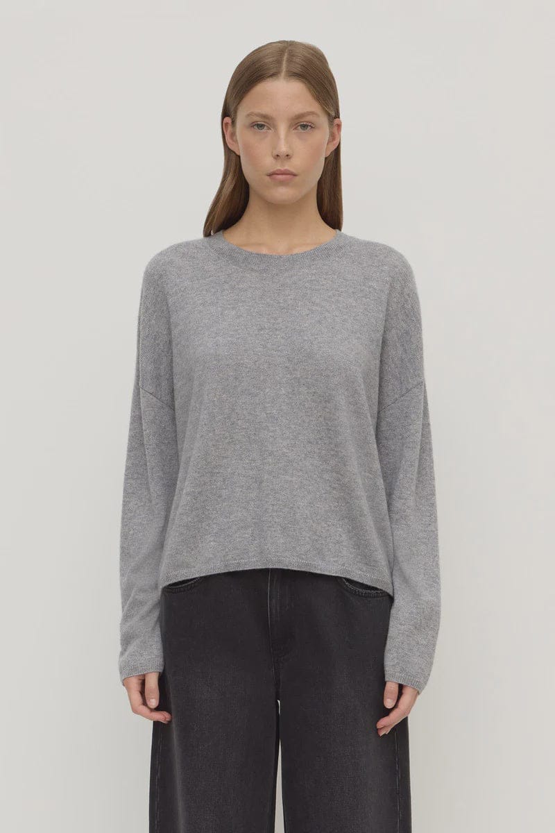 Assembly Label Knits Odelle Cashmere Knit - Grey Marle