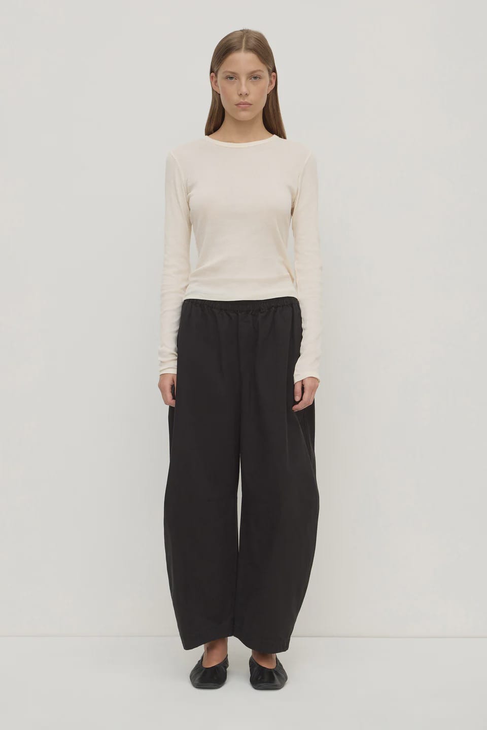 Assembly Label Pants Lola Barrel Pant - Black