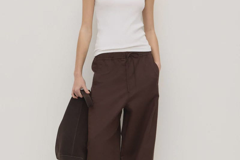 Assembly Label Pants Loxley Cotton Blend Pant - Ganache