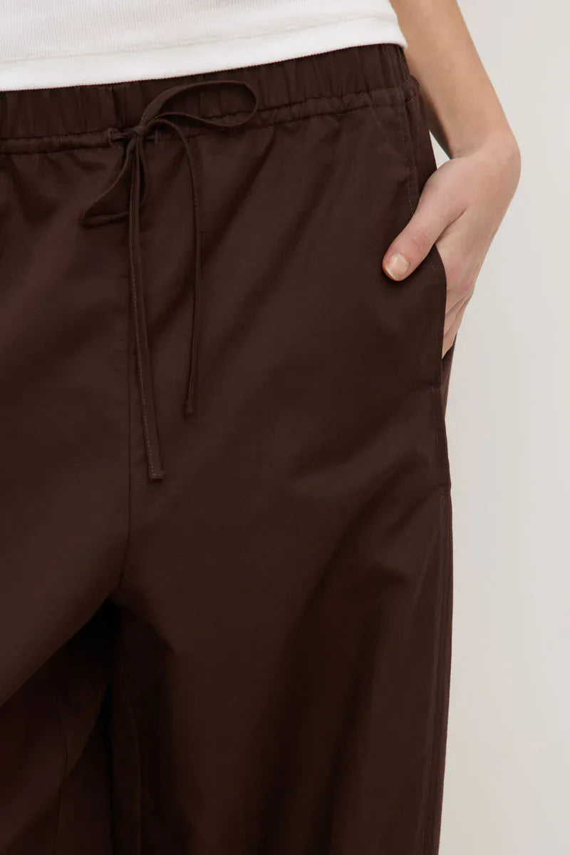 Assembly Label Pants Loxley Cotton Blend Pant - Ganache