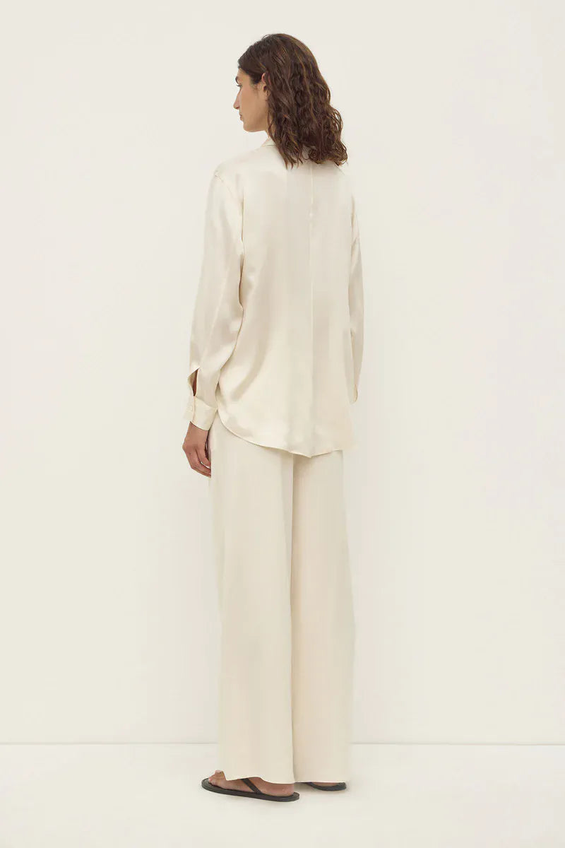 Assembly Label Pants Pippa Silk Pant - Cream