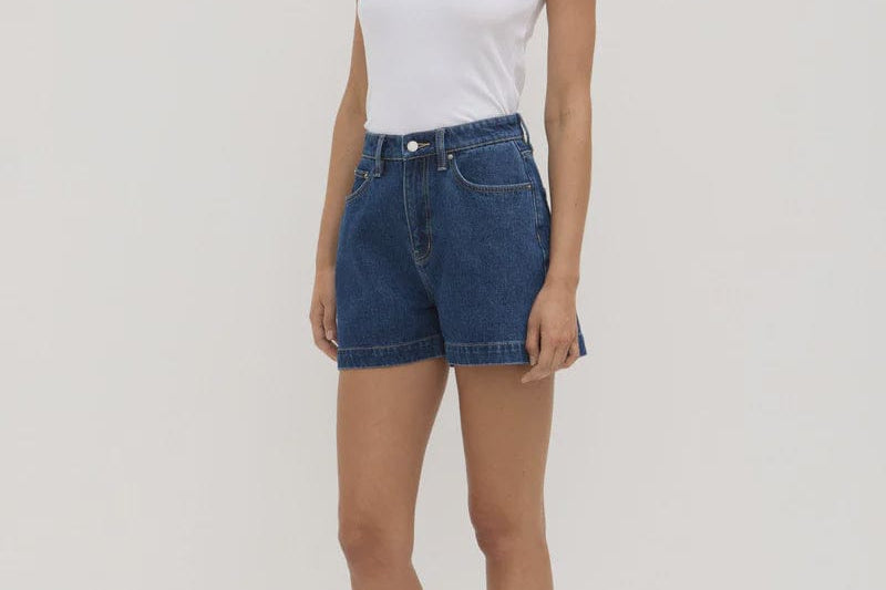 Assembly Label Shorts Boxy Denim Short - Heritage Blue