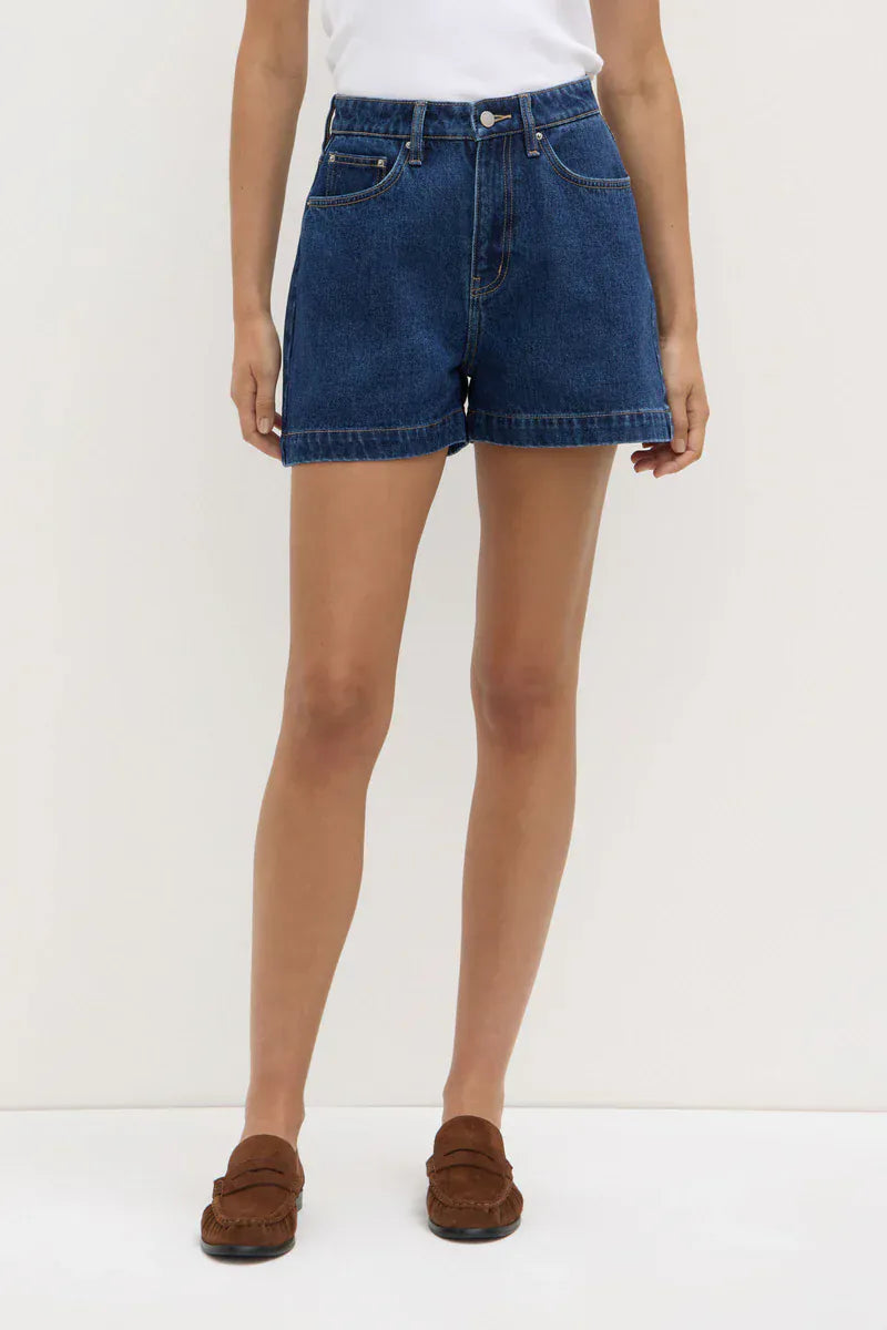 Assembly Label Shorts Boxy Denim Short - Heritage Blue