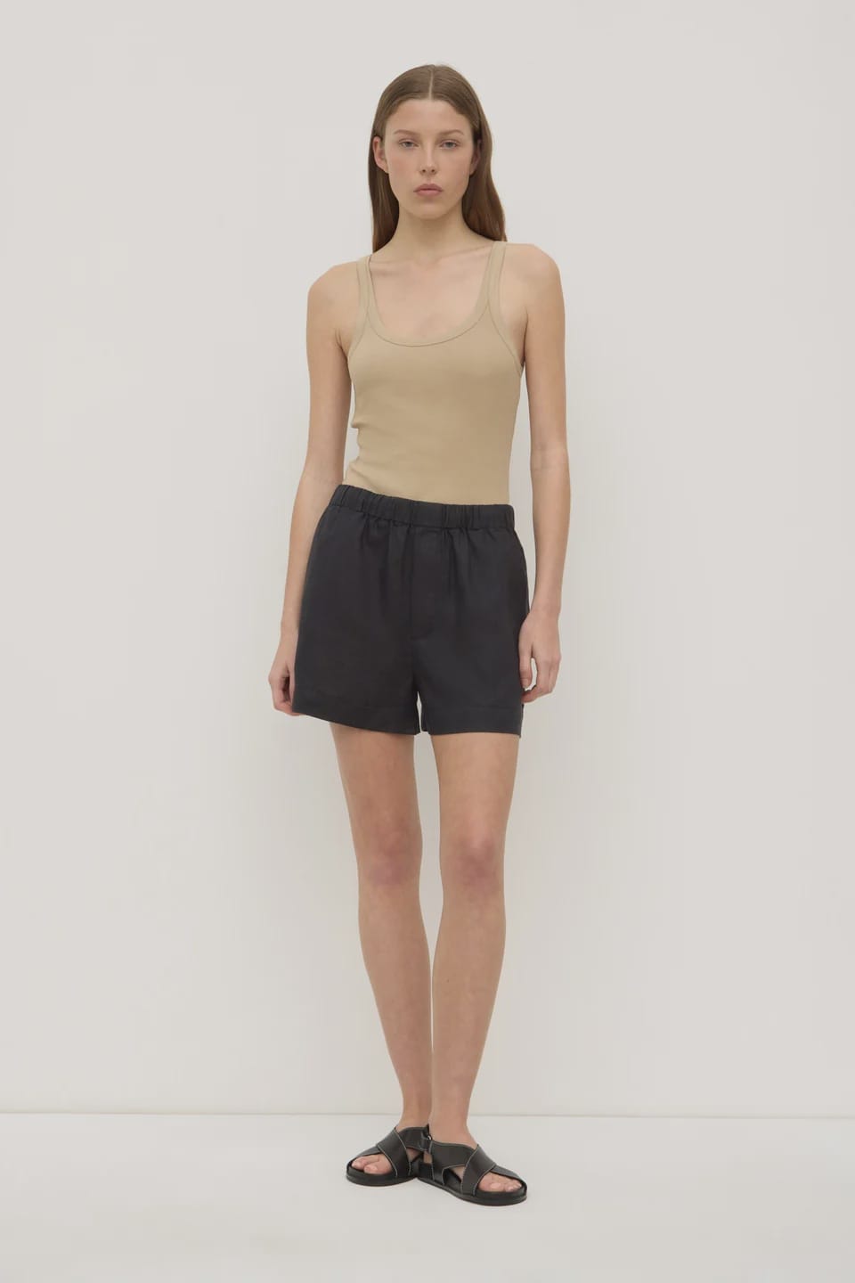 Assembly Label Shorts Everyday Linen Short - Black